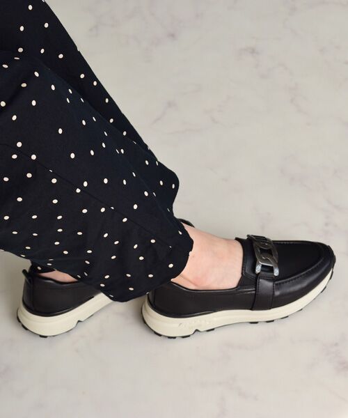 INTER-CHAUSSURES / インター ショシュール スニーカー | 【bussola】メタル飾り撥水ローファースニーカー | 詳細8