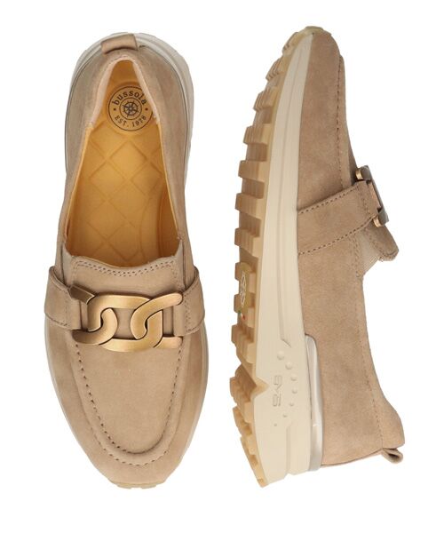 INTER-CHAUSSURES / インター ショシュール スニーカー | 【bussola】メタル飾り撥水ローファースニーカー | 詳細12