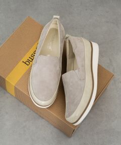 INTER-CHAUSSURES / インター ショシュール スニーカー | 【bussola】撥水レザースリッポンスニーカー