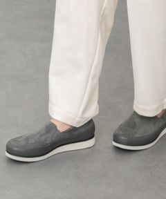 INTER-CHAUSSURES / インター ショシュール スニーカー | 【bussola】撥水レザースリッポンスニーカー