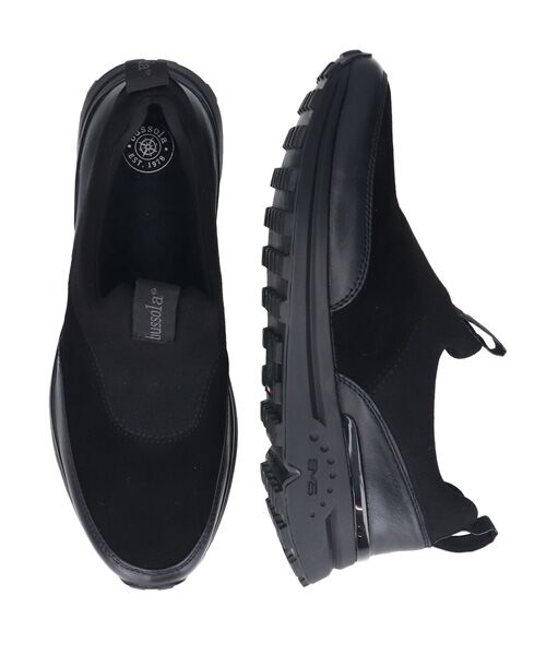 INTER-CHAUSSURES / インター ショシュール スニーカー | 【bussola】撥水ストレッチスリッポンスニーカー | 詳細6