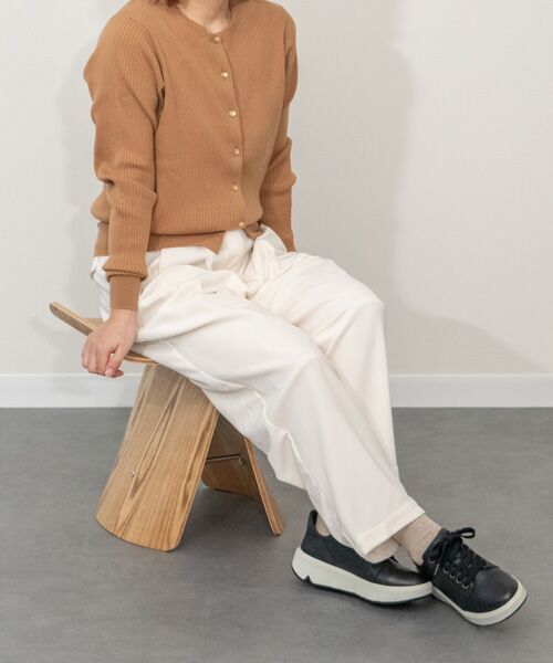 INTER-CHAUSSURES / インター ショシュール スニーカー | 【bussola】撥水厚底レースアップスニーカー | 詳細9