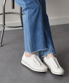 INTER-CHAUSSURES / インター ショシュール スニーカー | 【bussola】撥水フラットスリッポンスニーカー