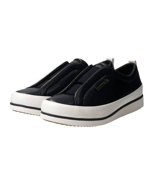 INTER-CHAUSSURES / インター ショシュール スニーカー | 【bussola】撥水フラットスリッポンスニーカー | 詳細2