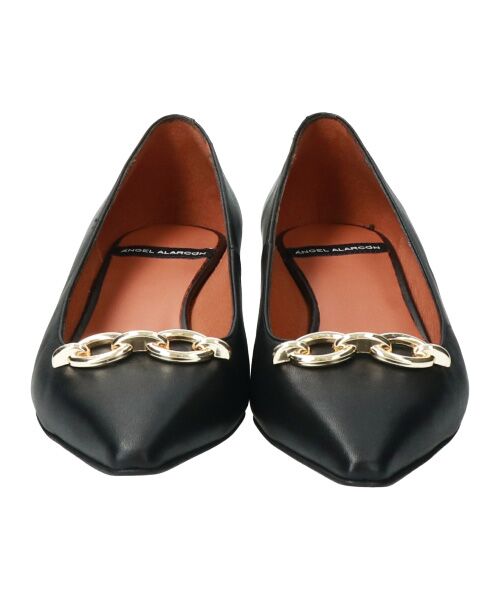 INTER-CHAUSSURES / インター ショシュール パンプス | 【ANGEL ALARCON】ポインテッドトウチェーンパンプス | 詳細1