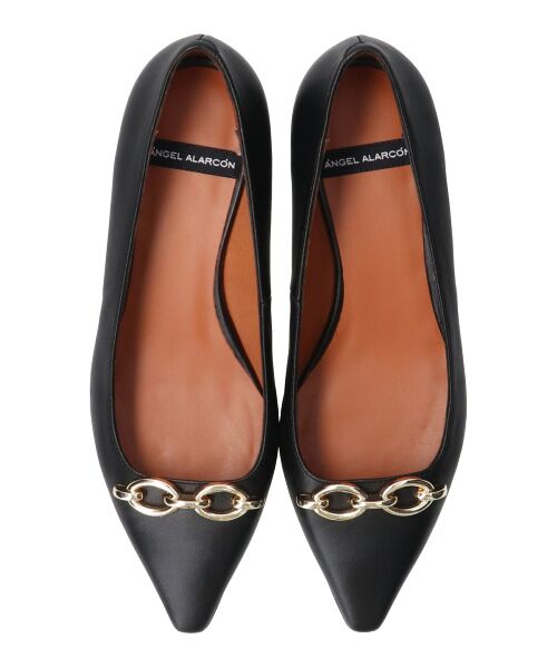 INTER-CHAUSSURES / インター ショシュール パンプス | 【ANGEL ALARCON】ポインテッドトウチェーンパンプス | 詳細6