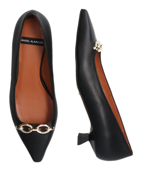 INTER-CHAUSSURES / インター ショシュール パンプス | 【ANGEL ALARCON】ポインテッドトウチェーンパンプス | 詳細8