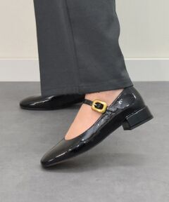 INTER-CHAUSSURES / インター ショシュール パンプス | 【ANGEL ALARCON】ローヒールストラップパンプス