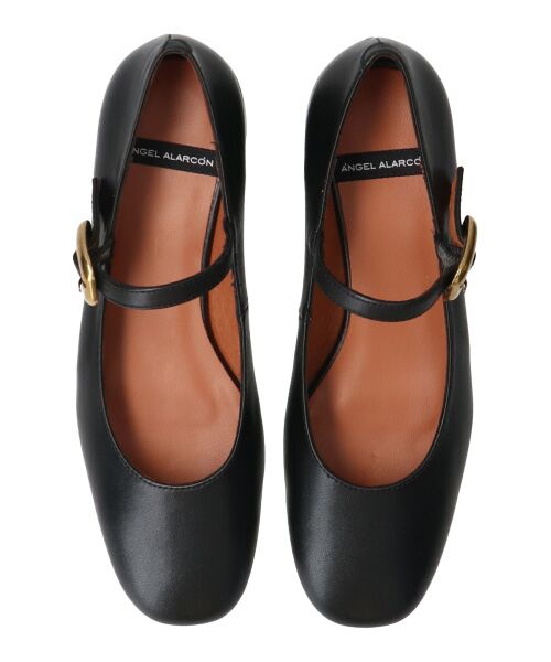 INTER-CHAUSSURES / インター ショシュール パンプス | 【ANGEL ALARCON】ローヒールストラップパンプス | 詳細6