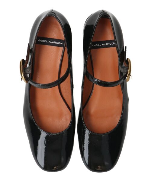 INTER-CHAUSSURES / インター ショシュール パンプス | 【ANGEL ALARCON】ローヒールストラップパンプス | 詳細15