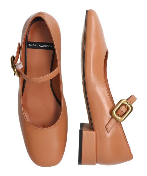 INTER-CHAUSSURES / インター ショシュール パンプス | 【ANGEL ALARCON】ローヒールストラップパンプス | 詳細26