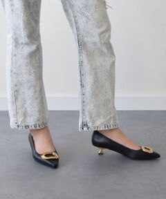 INTER-CHAUSSURES / インター ショシュール パンプス | 【ANGEL ALARCON】ポインテッドトウオーナメントパンプス