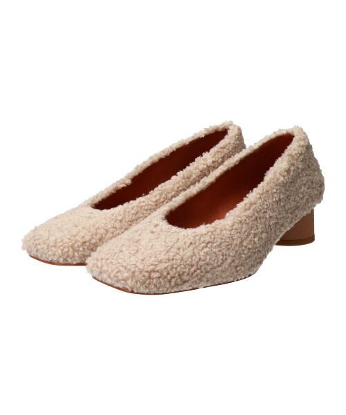 INTER-CHAUSSURES / インター ショシュール パンプス | 【ANGEL ALARCON】スクエアトウボアパンプス | 詳細10