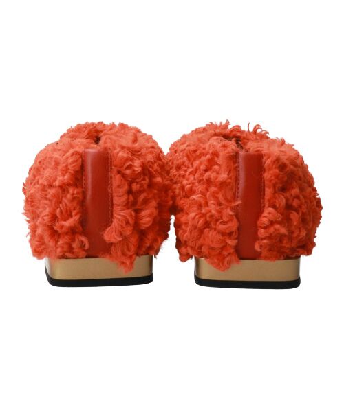 INTER-CHAUSSURES / インター ショシュール フラットシューズ | 【ANGEL ALARCON】スクエアトウフラットボアパンプス | 詳細5