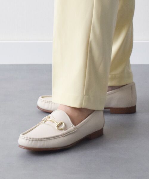 INTER-CHAUSSURES/インター ショシュール 【PASCUCCI】クラッシックローファー アイボリー 36 INTER-CHAUSSURES/インター ショシュール 【PASCUCCI】クラッシックローファー アイボリー 36