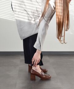 INTER-CHAUSSURES / インター ショシュール ビジネス・ドレスシューズ | 【ANGEL ALARCON】ヒールアッププラットフォームローファー