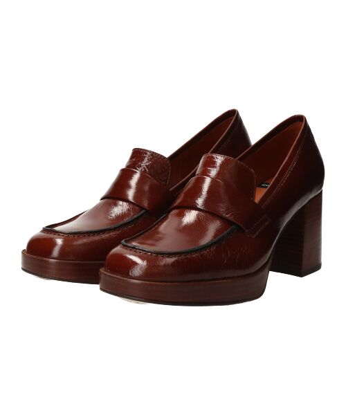 INTER-CHAUSSURES / インター ショシュール ビジネス・ドレスシューズ | 【ANGEL ALARCON】ヒールアッププラットフォームローファー | 詳細10