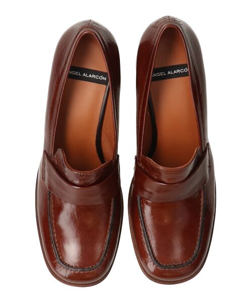 INTER-CHAUSSURES / インター ショシュール ビジネス・ドレスシューズ | 【ANGEL ALARCON】ヒールアッププラットフォームローファー | 詳細14