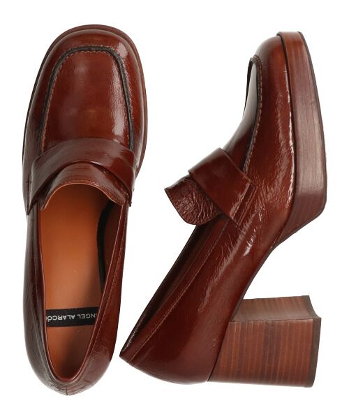 INTER-CHAUSSURES / インター ショシュール ビジネス・ドレスシューズ | 【ANGEL ALARCON】ヒールアッププラットフォームローファー | 詳細16