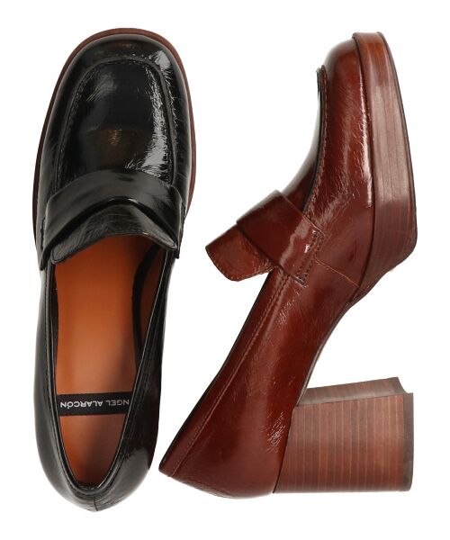 INTER-CHAUSSURES / インター ショシュール ビジネス・ドレスシューズ | 【ANGEL ALARCON】ヒールアッププラットフォームローファー | 詳細17