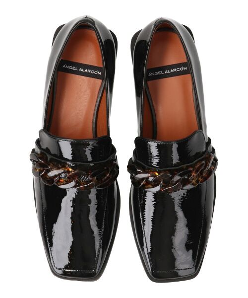 INTER-CHAUSSURES / インター ショシュール ビジネス・ドレスシューズ | 【ANGEL ALARCON】スクエアトウアクリルチェーンローファー | 詳細8