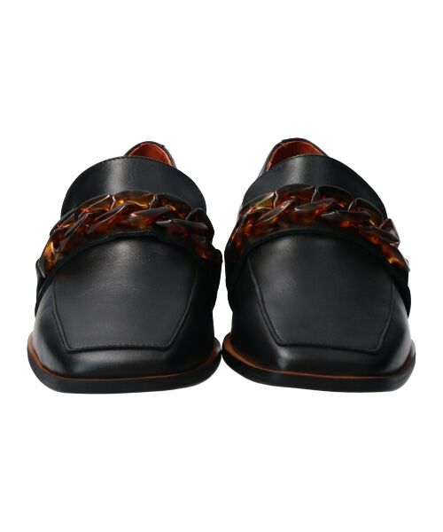 INTER-CHAUSSURES / インター ショシュール ビジネス・ドレスシューズ | 【ANGEL ALARCON】スクエアトウアクリルチェーンローファー | 詳細9