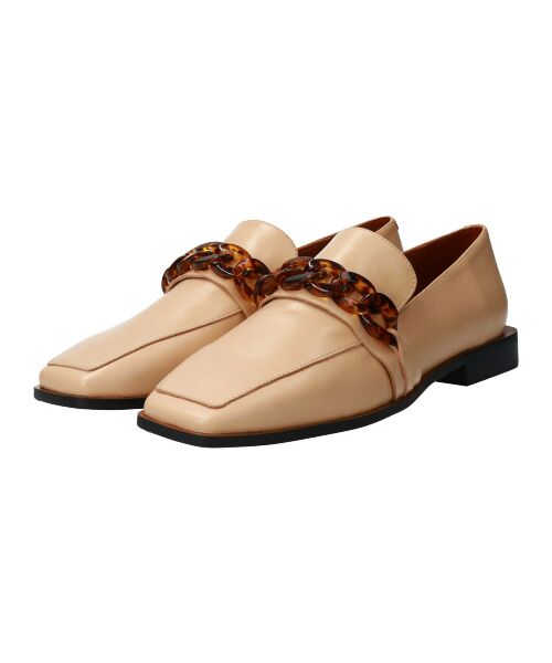 INTER-CHAUSSURES / インター ショシュール ビジネス・ドレスシューズ | 【ANGEL ALARCON】スクエアトウアクリルチェーンローファー | 詳細15