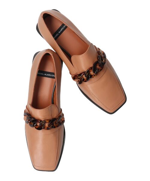 INTER-CHAUSSURES / インター ショシュール ビジネス・ドレスシューズ | 【ANGEL ALARCON】スクエアトウアクリルチェーンローファー | 詳細21