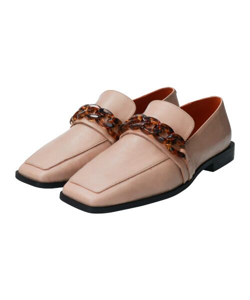 INTER-CHAUSSURES / インター ショシュール ビジネス・ドレスシューズ | 【ANGEL ALARCON】スクエアトウアクリルチェーンローファー | 詳細22