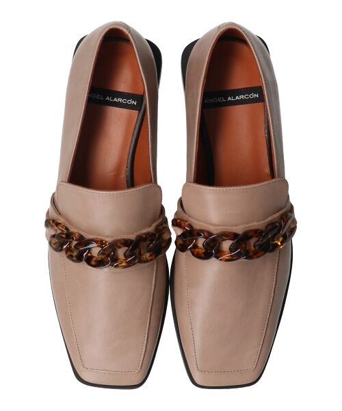 INTER-CHAUSSURES / インター ショシュール ビジネス・ドレスシューズ | 【ANGEL ALARCON】スクエアトウアクリルチェーンローファー | 詳細26