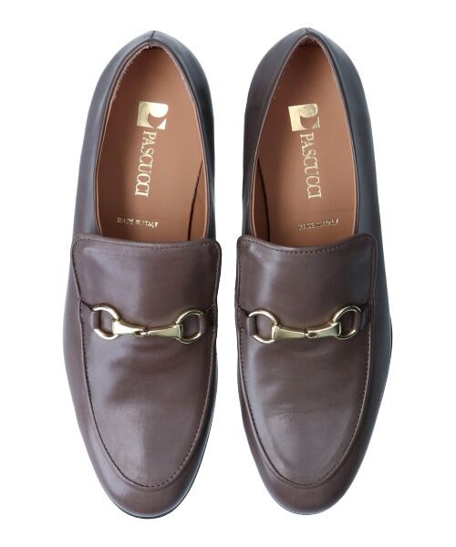 INTER-CHAUSSURES / インター ショシュール ビジネス・ドレスシューズ | 【PASCUCCI】スムースレザービットモカシューズ | 詳細15