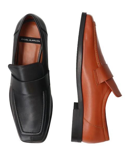 INTER-CHAUSSURES / インター ショシュール ビジネス・ドレスシューズ | 【ANGEL ALARCON】スクエアトウモカシューズ | 詳細15