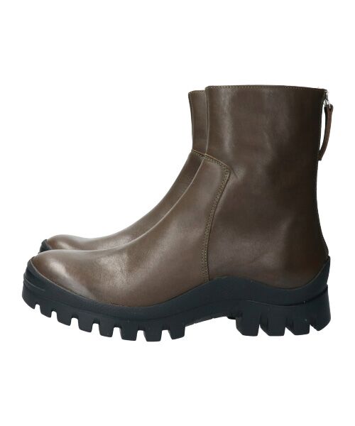 INTER-CHAUSSURES / インター ショシュール ブーツ（ショート丈） | 【ANGEL ALARCON】モールドソールバックジップショートブーツ | 詳細12