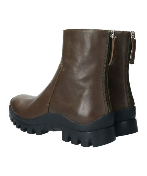 INTER-CHAUSSURES / インター ショシュール ブーツ（ショート丈） | 【ANGEL ALARCON】モールドソールバックジップショートブーツ | 詳細13