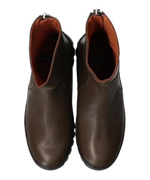 INTER-CHAUSSURES / インター ショシュール ブーツ（ショート丈） | 【ANGEL ALARCON】モールドソールバックジップショートブーツ | 詳細15