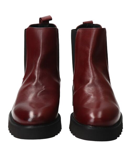 INTER-CHAUSSURES / インター ショシュール ブーツ（ショート丈） | 【PASCUCCI】ベーシックレザーサイドゴアショートブーツ | 詳細1