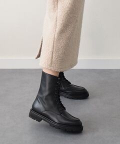 INTER-CHAUSSURES / インター ショシュール ブーツ（ショート丈） | 【PASCUCCI】Uチップレースアップブーツ