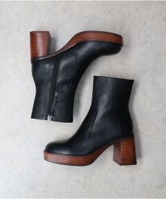 INTER-CHAUSSURES / インター ショシュール ブーツ（ショート丈） | 【ANGEL ALARCON】プラットフォームショートブーツ