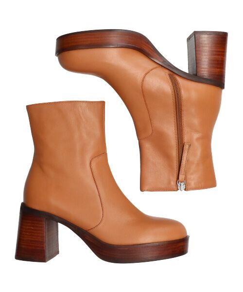 INTER-CHAUSSURES / インター ショシュール ブーツ（ショート丈） | 【ANGEL ALARCON】プラットフォームショートブーツ | 詳細16