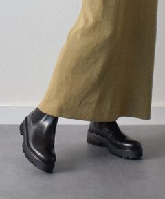 INTER-CHAUSSURES / インター ショシュール ブーツ（ショート丈） | 【PASCUCCI】ラウンドトウベーシックサイドゴアブーツ