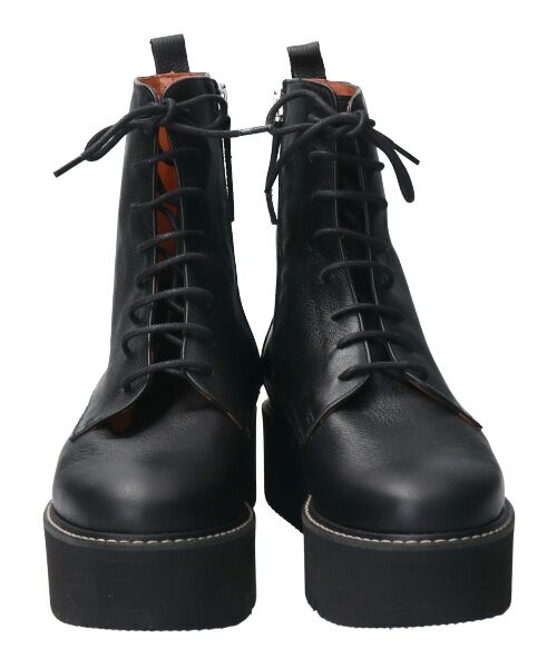 INTER-CHAUSSURES / インター ショシュール ブーツ（ショート丈） | 【ANGEL ALARCON】プラットフォームレースアップブーツ | 詳細1