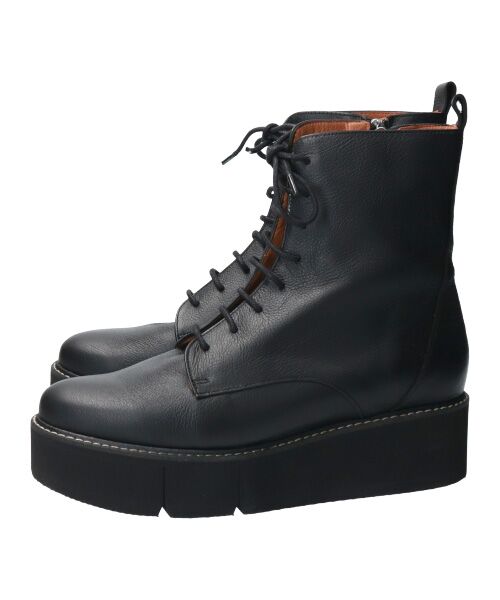 INTER-CHAUSSURES / インター ショシュール ブーツ（ショート丈） | 【ANGEL ALARCON】プラットフォームレースアップブーツ | 詳細3