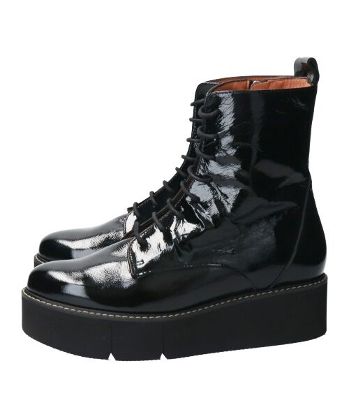 INTER-CHAUSSURES / インター ショシュール ブーツ（ショート丈） | 【ANGEL ALARCON】プラットフォームレースアップブーツ | 詳細10