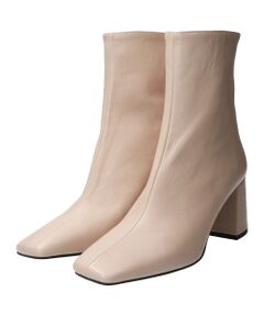 INTER-CHAUSSURES / インター ショシュール ブーツ（ショート丈） | 【ANGEL ALARCON】スクエアトウバックジップブーツ