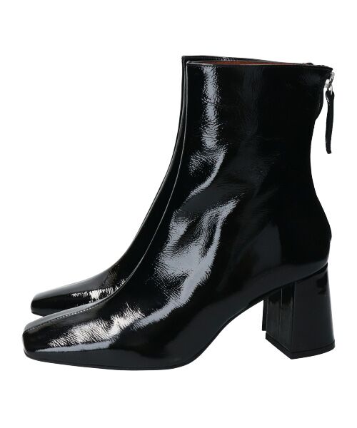 INTER-CHAUSSURES / インター ショシュール ブーツ（ショート丈） | 【ANGEL ALARCON】スクエアトウバックジップブーツ | 詳細2