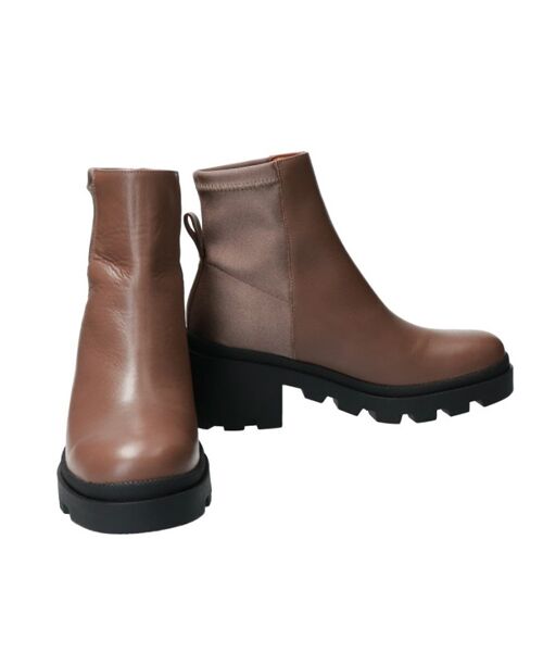 INTER-CHAUSSURES/インター ショシュール 【ANGEL ALARCON】タンクソールショートブーツ オークコンビ 37 INTER-CHAUSSURES/インター ショシュール 【ANGEL ALARCON】タンクソールショートブーツ オークコンビ 37