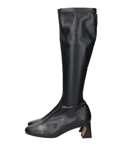 INTER-CHAUSSURES / インター ショシュール ブーツ（ロング丈） | 【ANGEL ALARCON】フレアヒールストレッチロングブーツ | 詳細2