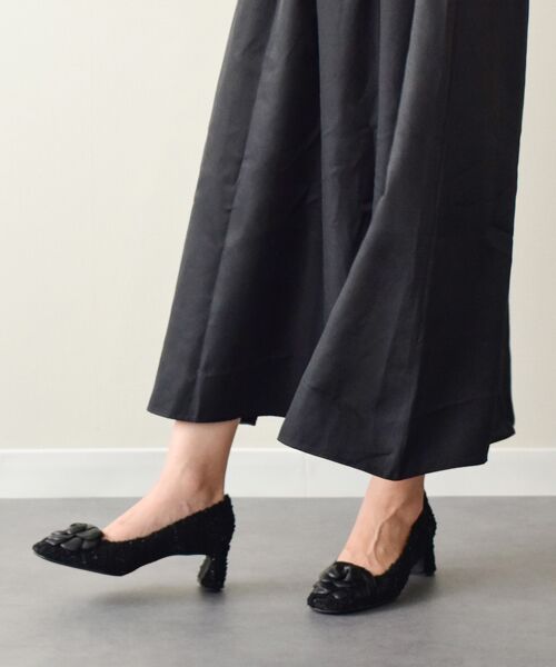 INTER-CHAUSSURES / インター ショシュール パンプス | 【ANGEL ALARCON】ラウンドトウカメリアパンプス | 詳細2