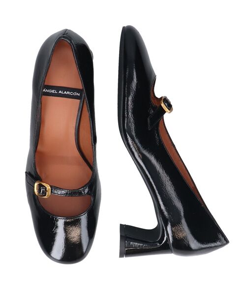 INTER-CHAUSSURES / インター ショシュール パンプス | 【ANGEL ALARCON】セットバックヒールストラップパンプス | 詳細6