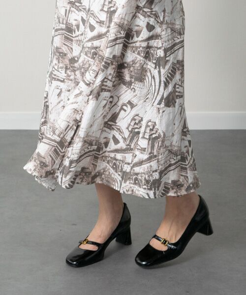 INTER-CHAUSSURES / インター ショシュール パンプス | 【ANGEL ALARCON】セットバックヒールストラップパンプス | 詳細8